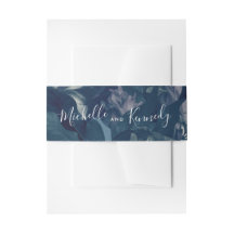 Boda de Bouquet de la Marina de caligrafía