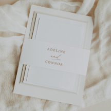 Boda de caligrafía moderna de oro