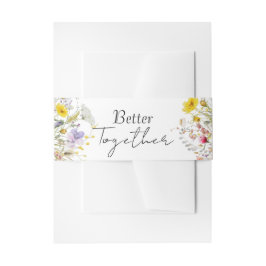 Cintas Para Invitaciones Boda de Flor de Primavera 