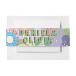 Cintas Para Invitaciones Boda de flores