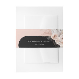 Cintas Para Invitaciones boda de flores boho