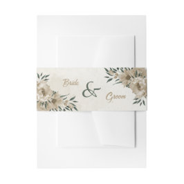 Cintas Para Invitaciones boda de flores de champán