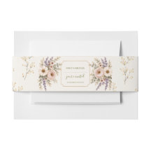 Boda de flores silvestres elegantes