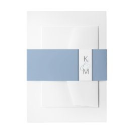 Cintas Para Invitaciones Boda de flujo de tinta Blue ID762