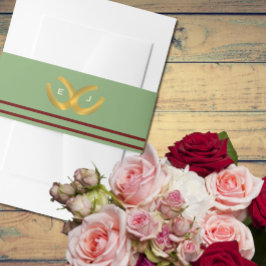 Cintas Para Invitaciones Boda de herradura occidental