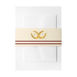 Cintas Para Invitaciones Boda de herradura occidental