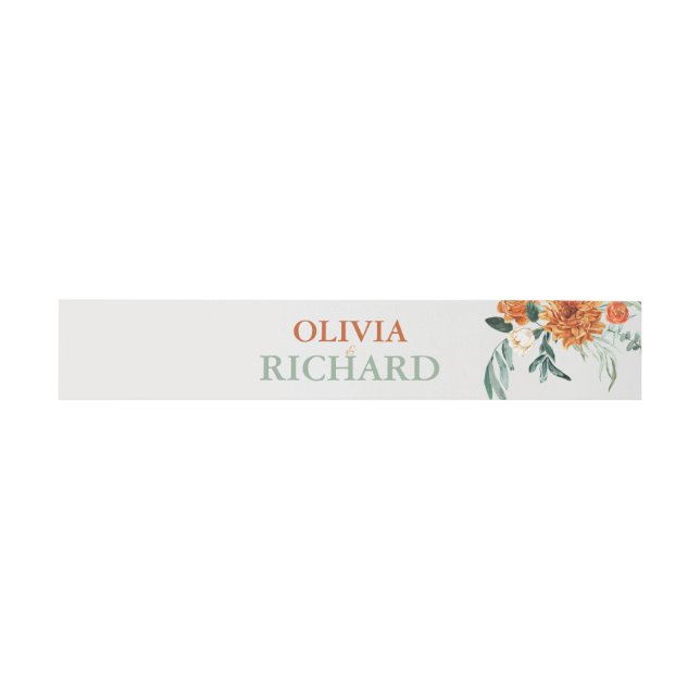 Cintas Para Invitaciones Boda de hierba de Pampas Boho texturizada (Superficie plana)