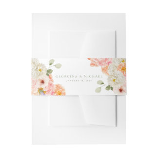 Cintas Para Invitaciones Boda de jardín de verano dulce