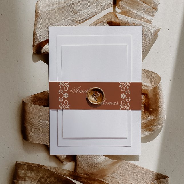 Cintas Para Invitaciones Boda de la Terracota Rusa (Subido por el creador)