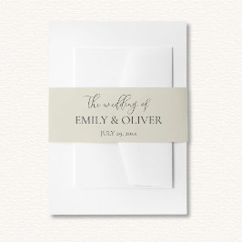 Cintas Para Invitaciones Boda de las cáscaras de ostión