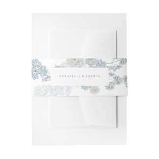 Cintas Para Invitaciones Boda de las Flores Azules de Francia