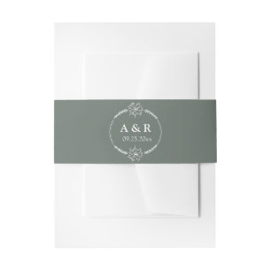 Cintas Para Invitaciones Boda de las flores de la pradera