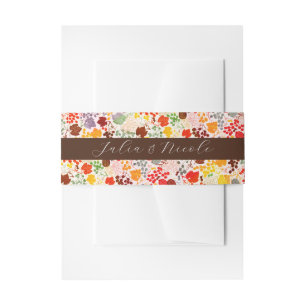 Cintas Para Invitaciones Boda de las flores de uvas de Berry dulce besado f