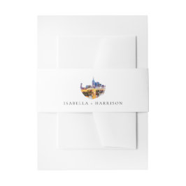 Cintas Para Invitaciones Boda de línea aérea de Nashville 