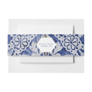 Cintas Para Invitaciones Boda de mosaicos rusos portugueses