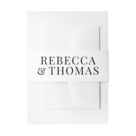 Cintas Para Invitaciones Boda de nombres modernos