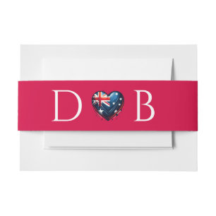 Cintas Para Invitaciones Boda de parejas de Australia