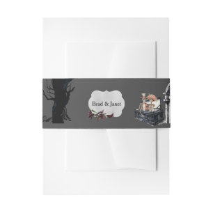 Cintas Para Invitaciones Boda de parejas esqueléticas
