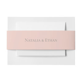 Cintas Para Invitaciones Boda de Pearl Rubor