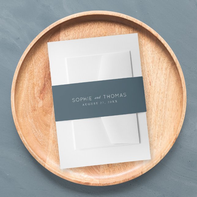 Cintas Para Invitaciones Boda de Pizarra Azul (Subido por el creador)