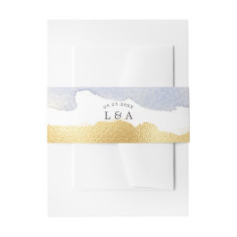 Cintas Para Invitaciones Boda de Relieve metalizado de color azul azul de c