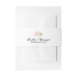 Cintas Para Invitaciones Boda de Rosas de época