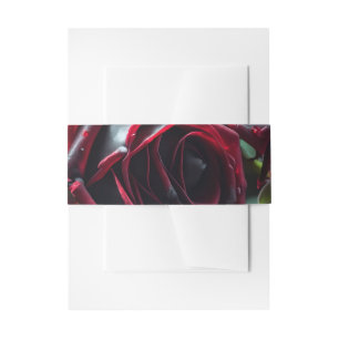 Cintas Para Invitaciones Boda de Rosas góticos