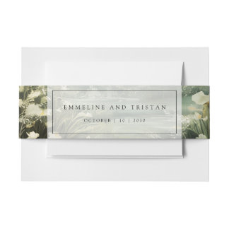 Cintas Para Invitaciones Boda de rutas forestales encantadas