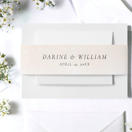 Cintas Para Invitaciones Boda de sueño mexicano rosado de Rubor color agua