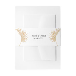 Cintas Para Invitaciones Boda de Terracota Floral Bohemio
