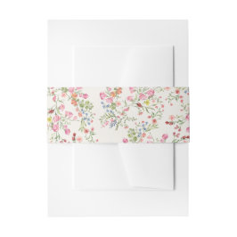 Cintas Para Invitaciones boda de verano romántico arca floral