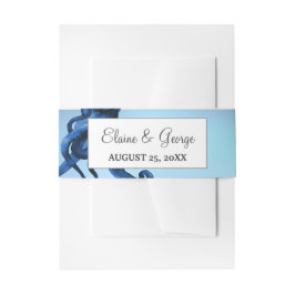 Cintas Para Invitaciones Boda del Octopus oceánico místico