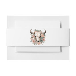 Cintas Para Invitaciones Boda del sabio de la flor de la vaca boho occident