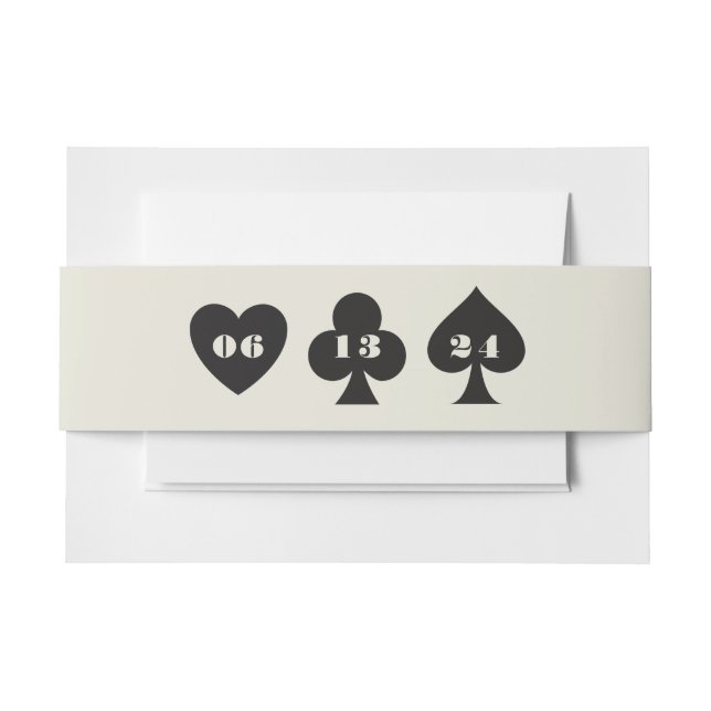 Cintas Para Invitaciones Boda del Skyline Casino de Las Vegas (Anverso Ejemplo)