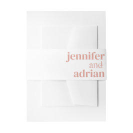 Cintas Para Invitaciones Boda Detalles Belly de invitación a boda moderna