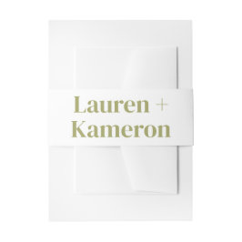 Cintas Para Invitaciones Boda Detalles Belly de invitación a boda moderna