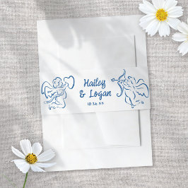 Cintas Para Invitaciones Boda divertido Cupido Moderno y caprichoso