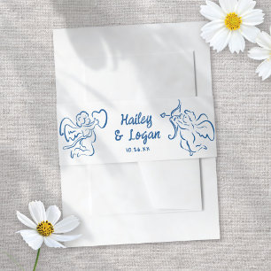 Cintas Para Invitaciones Boda divertido Cupido Moderno y caprichoso