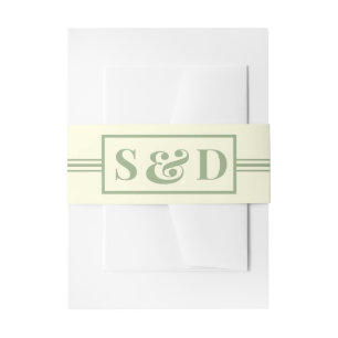 Cintas Para Invitaciones Boda editable moderna minimalista