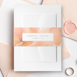 Cintas Para Invitaciones Boda elegante de flores