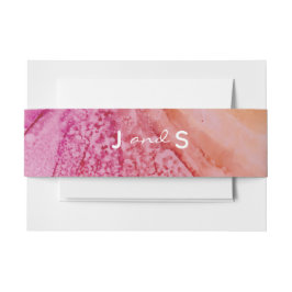 Cintas Para Invitaciones Boda Elegante Flores Frescas