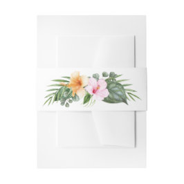 Cintas Para Invitaciones Boda en Paraíso Foliage Tropical Botánico