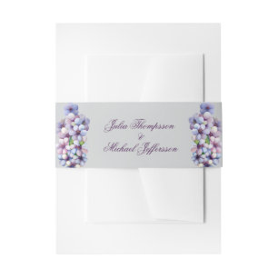 Cintas Para Invitaciones Boda floral de acuarela poética romántica
