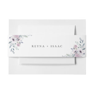 Cintas Para Invitaciones Boda Floral de Pastel Garden