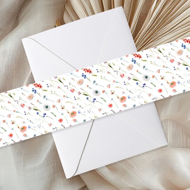 Cintas Para Invitaciones Boda floral elegante (Subido por el creador)