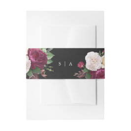 Cintas Para Invitaciones Boda floral elegante