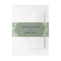 Boda Floral Verde Salvia Blanco