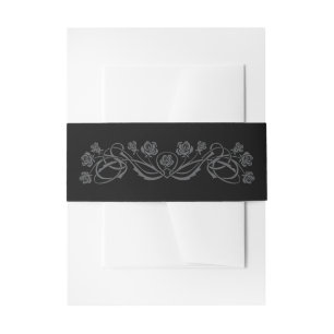 Cintas Para Invitaciones Boda Gótica de Fantasía