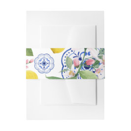 Cintas Para Invitaciones Boda Italiana Baldosa Siciliana Limón