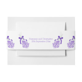 Cintas Para Invitaciones Boda Lavender
